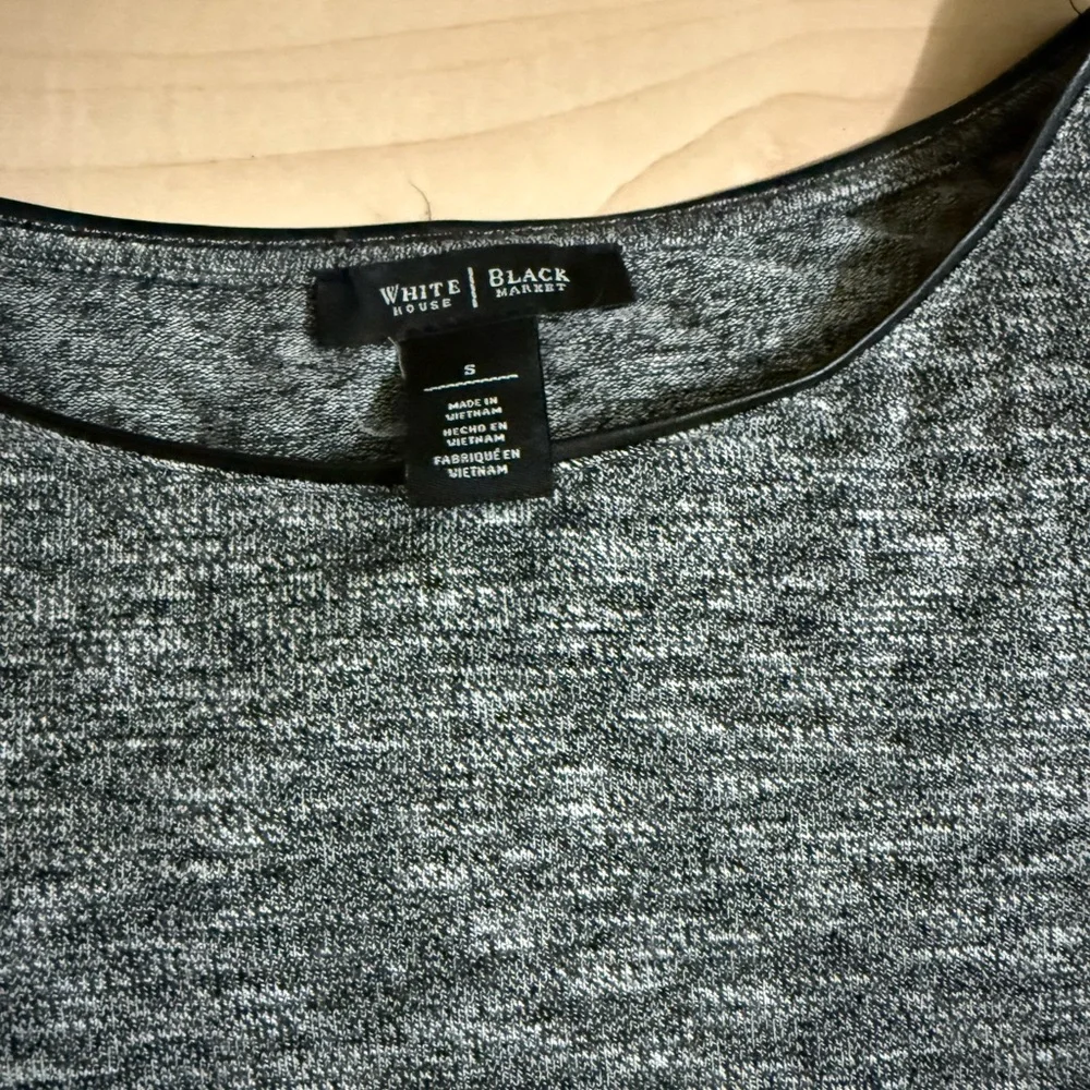 Black House White Market Black Heather Form Fitting Dress S - Picture 3 of 3